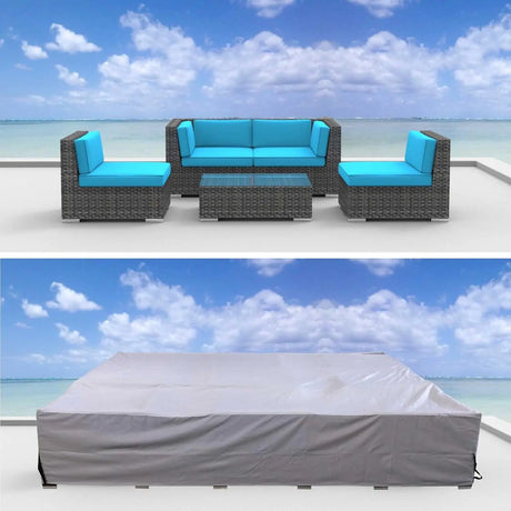 Urban Furnishing Premium Outdoor Patio Furniture Cover (12.0' X 9.0' X 2.3')-Allen Cozy Haven Store