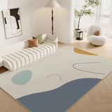 VIKAMA Rugs For Living Room, Sofa, Coffee Table, High-End Luxury Balcony, Bedroom, Bed End Mat, Home Decoration Allen Cozy Haven Store