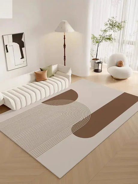 VIKAMA Rugs For Living Room, Sofa, Coffee Table, High-End Luxury Balcony, Bedroom, Bed End Mat, Home Decoration Allen Cozy Haven Store