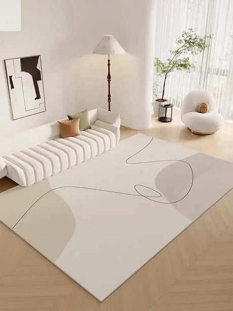 VIKAMA Rugs For Living Room, Sofa, Coffee Table, High-End Luxury Balcony, Bedroom, Bed End Mat, Home Decoration Allen Cozy Haven Store