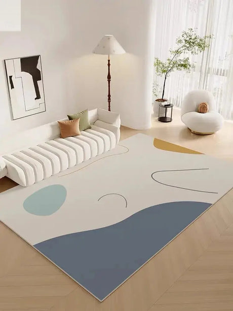 VIKAMA Rugs For Living Room, Sofa, Coffee Table, High-End Luxury Balcony, Bedroom, Bed End Mat, Home Decoration Allen Cozy Haven Store