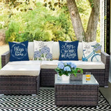 18 x 18 Pillow Covers with floral design-Allen Cozy Haven Store